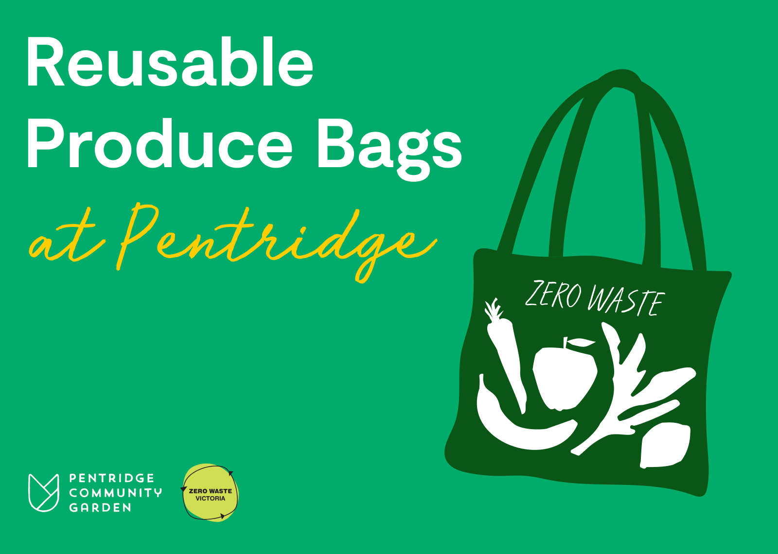 Zero Waste: Make Reusable Produce Bags